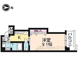 間取図画像 1K
