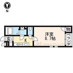 クレイノNexus 1Kの間取図画像