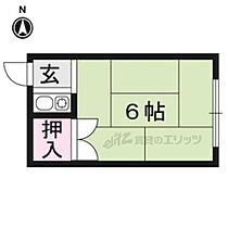 北白川学生ハイツ 216 ｜ 京都府京都市左京区北白川上池田町（賃貸アパート1R・2階・12.00㎡） その2