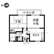 京都府京都市左京区下鴨南芝町（賃貸アパート2K・1階・40.92㎡） その2