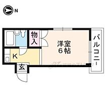 京都府京都市左京区下鴨高木町（賃貸マンション1K・3階・16.00㎡） その2