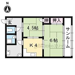 🉐敷金礼金0円！🉐京都市営烏丸線 北大路駅 バス11分 紫野泉堂...