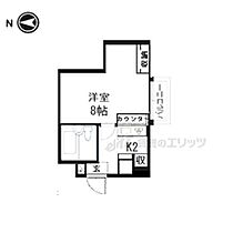 京都府京都市東山区松原通東入ル清水4丁目（賃貸マンション1K・4階・22.82㎡） その2