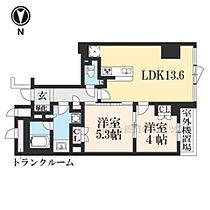 京都府京都市下京区立中町（賃貸マンション2LDK・4階・54.49㎡） その2