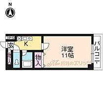 第8パールハイツ安井 305 ｜ 京都府京都市東山区広道通松原上る4丁目毘沙門町（賃貸マンション1K・3階・30.00㎡） その2