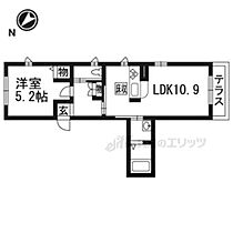 京都府京都市北区上賀茂菖蒲園町（賃貸アパート1LDK・1階・39.54㎡） その2