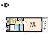 滋賀県草津市野路８丁目（賃貸マンション1K・1階・18.49㎡） その2