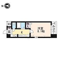 京都府京都市山科区安朱北屋敷町（賃貸マンション1K・4階・24.78㎡） その2