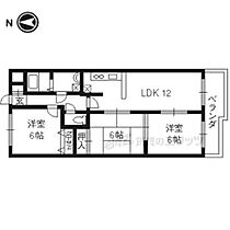 ビューハイツ 305 ｜ 京都府京都市伏見区深草兜山町（賃貸マンション3LDK・3階・65.80㎡） その2