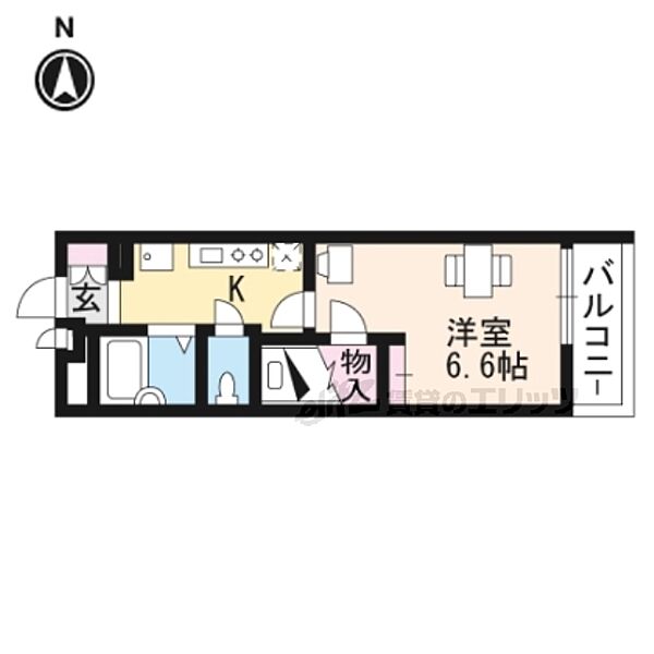 レオパレスプレズント 302｜滋賀県大津市大萱７丁目(賃貸マンション1K・3階・20.81㎡)の写真 その2