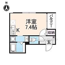 京都府京都市伏見区深草鈴塚町（賃貸アパート1R・2階・20.75㎡） その2