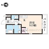 京都府京都市山科区安朱東海道町（賃貸アパート1R・2階・23.42㎡） その2