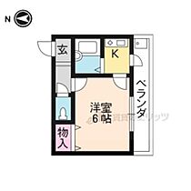 京都府京都市伏見区深草極楽町（賃貸マンション1K・2階・17.82㎡） その2