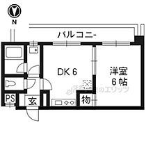 KOKORO岡崎BLDG 403 ｜ 京都府京都市左京区粟田口鳥居町（賃貸マンション1DK・4階・29.34㎡） その2