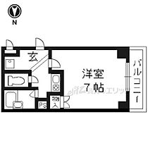 ル・クレヨン・ルージュ 501 ｜ 京都府京都市山科区上野御所ノ内町（賃貸マンション1K・5階・21.00㎡） その2