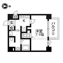 京都府京都市下京区木屋町通七条上る大宮町（賃貸マンション1K・4階・24.18㎡） その2