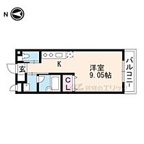 京都府京都市山科区御陵荒巻町（賃貸アパート1R・1階・21.19㎡） その2