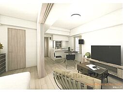 プレサンス十条凛華 717 7階1LDKのリビング/ダイニング