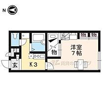 京都府京都市右京区梅津罧原町（賃貸アパート1K・1階・23.18㎡） その2