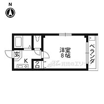 京都府京都市中京区猪熊通錦小路上る下瓦町（賃貸マンション1K・2階・22.00㎡） その2