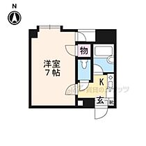 京都府京都市右京区谷口梅津間町（賃貸マンション1K・3階・17.82㎡） その2