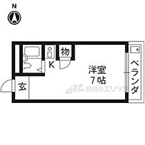 ニューハイツダム 301 ｜ 京都府京都市右京区西京極南大入町（賃貸マンション1R・3階・15.67㎡） その2