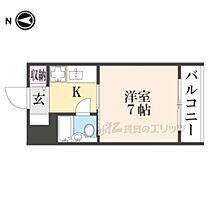 京都府京都市西京区御陵鴫谷（賃貸マンション1K・3階・19.21㎡） その2