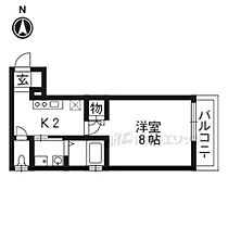 翔鶴館 203 ｜ 京都府京都市中京区壬生西土居ノ内町（賃貸マンション1K・2階・26.12㎡） その2