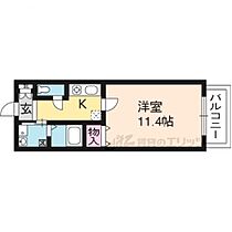 京都府京都市西京区御陵南荒木町（賃貸マンション1K・2階・29.00㎡） その1