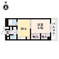 レジデンスオークラC棟1階6.2万円