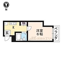 京都府京都市伏見区西柳町（賃貸マンション1K・5階・19.00㎡） その2