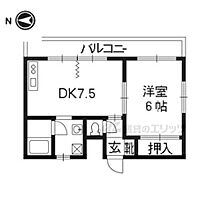 ふぁみーる・りら B-3 ｜ 京都府京都市伏見区深草直違橋９丁目（賃貸マンション1DK・2階・30.89㎡） その2