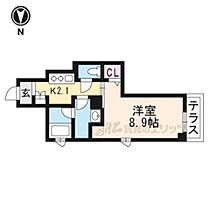 京都府京都市下京区高倉通高辻下る葛籠屋町（賃貸マンション1K・1階・30.50㎡） その2