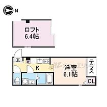 エスカラーダTAKEDA 105 ｜ 京都府京都市伏見区深草五反田町（賃貸アパート1R・1階・21.07㎡） その2