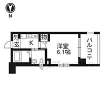 京都府京都市下京区麩屋町通五条上る下鱗形町（賃貸マンション1K・6階・19.09㎡） その2