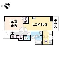 京都府京都市伏見区深草大亀谷万帖敷町（賃貸アパート1LDK・1階・41.23㎡） その2