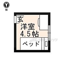 京都府京都市下京区志水町（賃貸アパート1R・2階・8.20㎡） その1