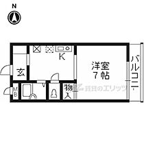 京都府京都市下京区烏丸通五条上る悪王子町（賃貸マンション1K・3階・24.96㎡） その2