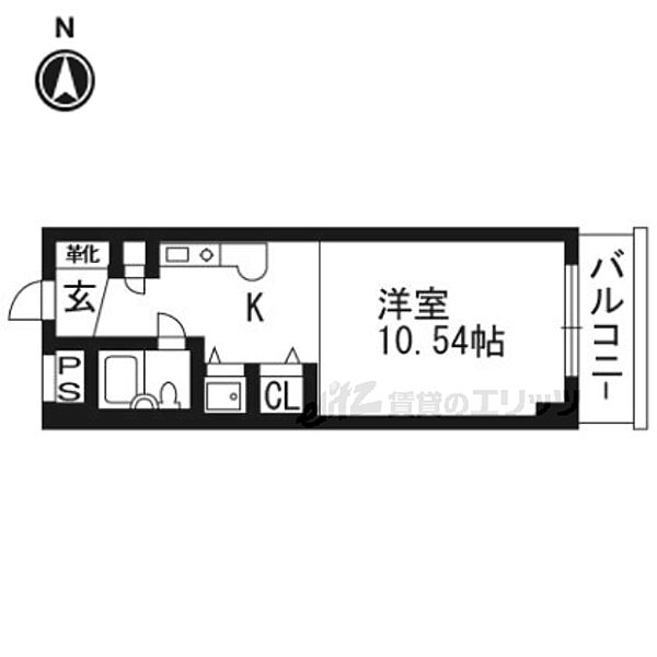 ＤＥＴＯＭ－1烏丸五条 ｜京都府京都市下京区柳馬場通松原下る忠庵町(賃貸マンション1DK・5階・24.08㎡)の写真 その2