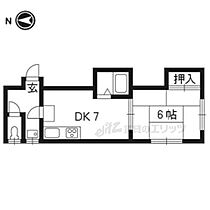 三浦ハイツ 202 ｜ 京都府京都市下京区黒門通五条上る柿本町（賃貸アパート1DK・2階・27.50㎡） その2