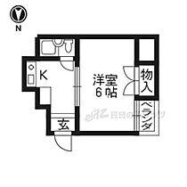 京都府京都市右京区西京極郡町（賃貸マンション1K・2階・19.12㎡） その2