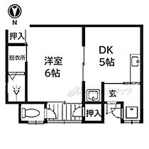 西ノ京御輿岡町20-16貸家  ｜ 京都府京都市中京区西ノ京御輿岡町（賃貸一戸建1DK・1階・26.44㎡） その2