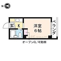 京都府京都市上京区今出川通出町西入上る三芳町（賃貸マンション1K・4階・15.00㎡） その2