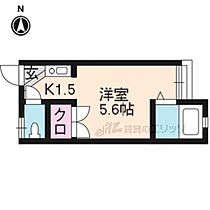 京都府京都市北区等持院東町（賃貸アパート1R・2階・16.00㎡） その2