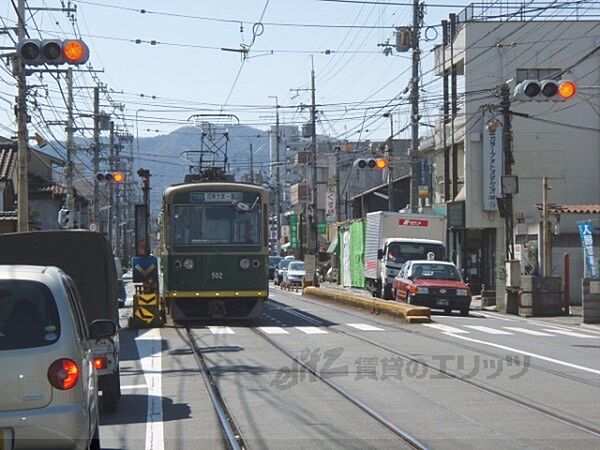 画像25:嵐電山ノ内駅まで280メートル