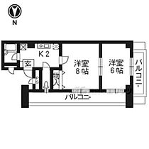 SAWARABIハイッテン 702 ｜ 京都府京都市下京区東洞院通松原下ル大江町（賃貸マンション2K・7階・40.00㎡） その2