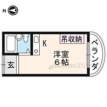 衣笠シングルライフマンション 407 ｜ 京都府京都市北区平野宮本町（賃貸マンション1K・4階・18.00㎡） その2