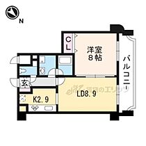 京都府京都市右京区西院平町（賃貸マンション1LDK・3階・46.86㎡） その2