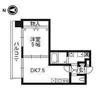 京都府京都市中京区西ノ京南壺井町（賃貸マンション1DK・2階・30.20㎡） その2