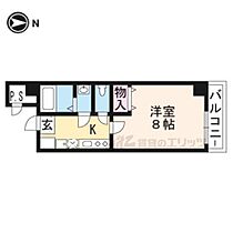 京都府京都市上京区寺ノ内通千本東入新猪熊町（賃貸マンション1K・3階・22.91㎡） その2